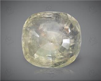 Yellow Sapphire Unheated & Untreated Natural Certified 6.57 cts. ( 3988 )